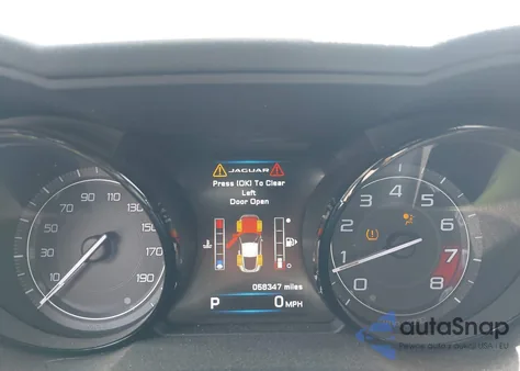 2015 Jaguar F-Type S из США, поврежденный, VIN SAJWA6BU7F8K17499